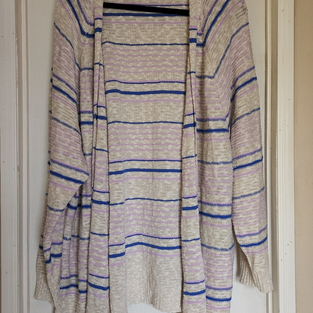 Boutique plus light weight sweater plus size 3x Easter colors